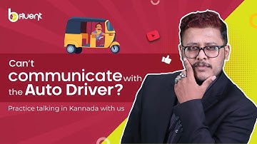 Learn Kannada Through English - Practice Conversation With An Auto Driver 🙌🏻