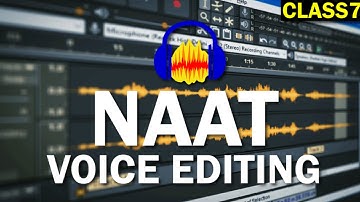 Naat voice editing in adacity | audio editing in audacity | voice editing in audacity @BolChaal