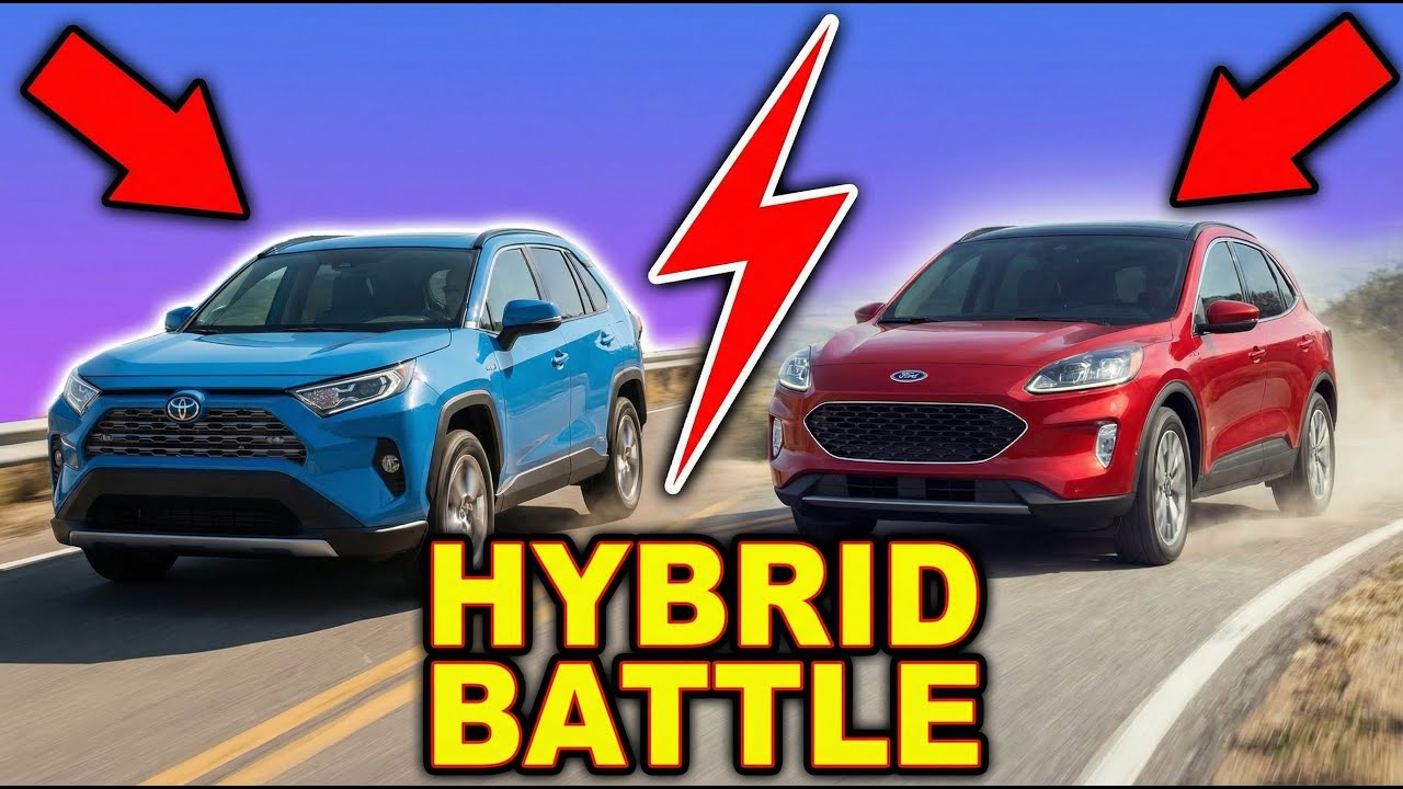 Toyota RAV4 Hybrid vs Ford Escape Hybrid - YouTube