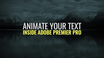 Text Animator Premiere Pro Templates