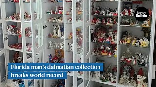 Florida man’s dalmatian collection breaks world record