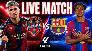 🔴 LIVE MATCH | LEVANTE - FC BARCELONE  (LIGA)