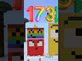 Counting by 173 Song | Skip Counting for Kids | Minecraft Numberblocks Counting Song #kidssong
