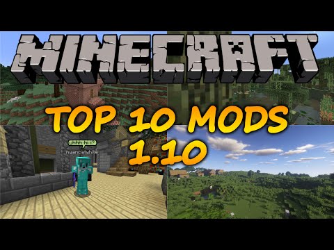 Top 10 Minecraft Mods 1 10 16 Youtube