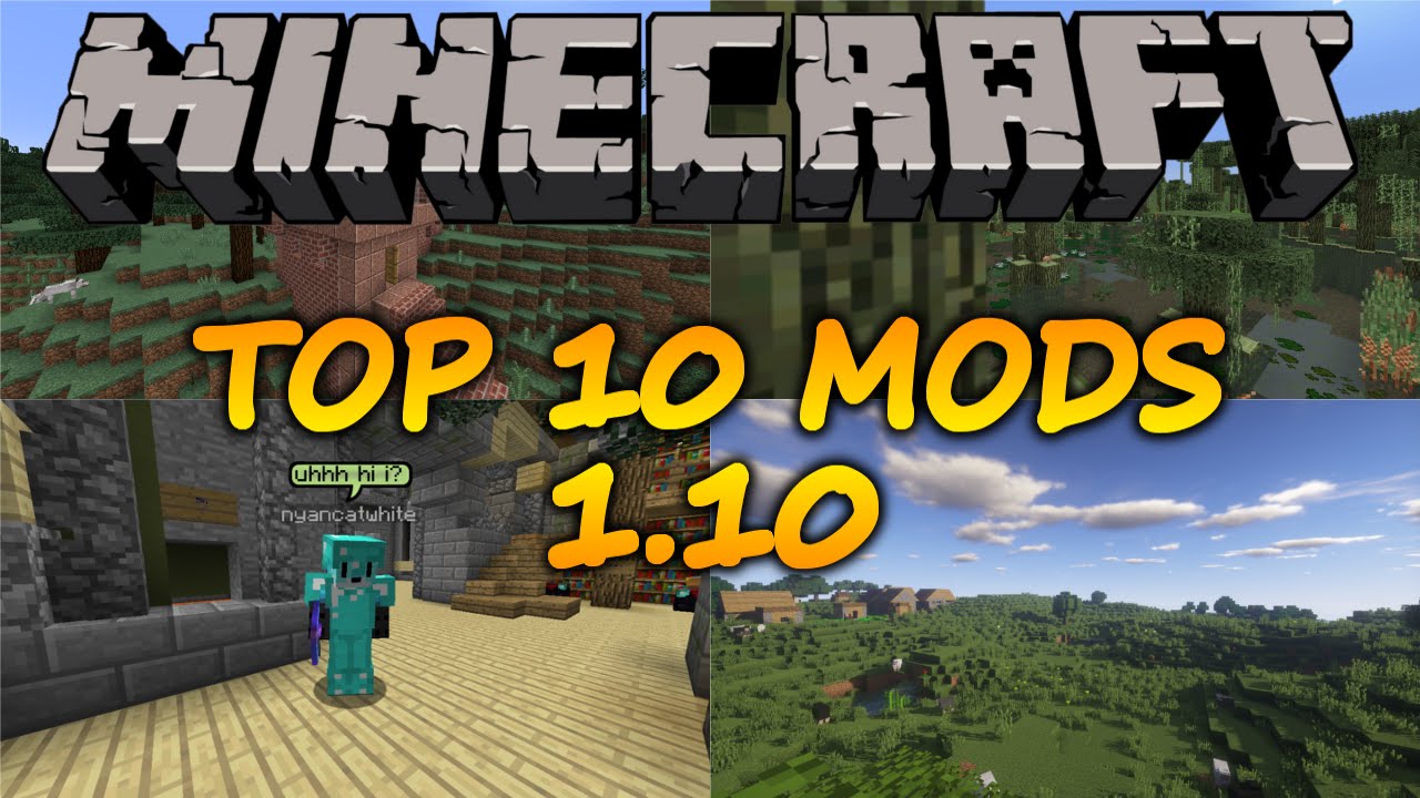 Top 10 Minecraft Mods 1 10 16 Youtube