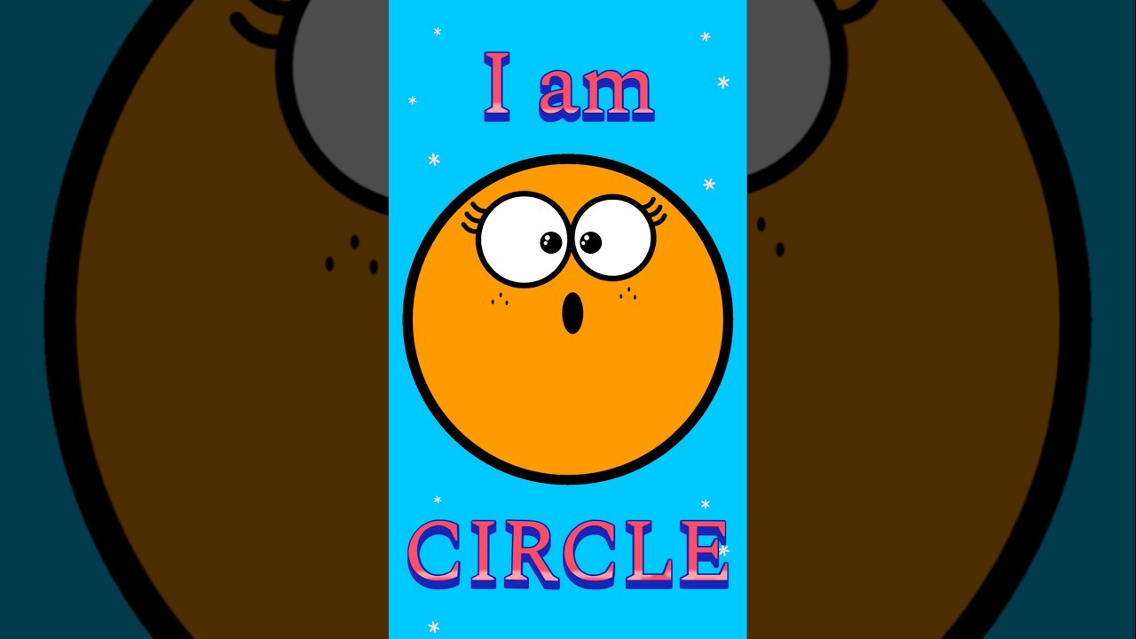 Shapes in English | List of Geometric Shapes | Shapes Vocabulary | Shape Circle No 02