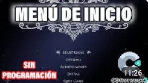 Tutorial | De Como Hacer Un Menu En Construct 3