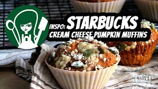 VEGAN STARBUCKS CREAM CHEESE PUMPKIN MUFFINS | Recipe by Mary's Test Kitchen