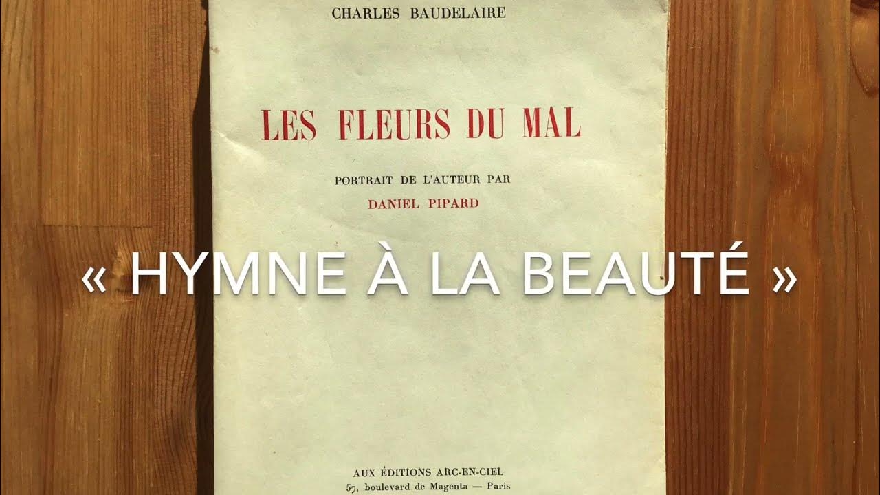 LECTURE ORALISÉE « Hymne à la beauté », Baudelaire YouTube