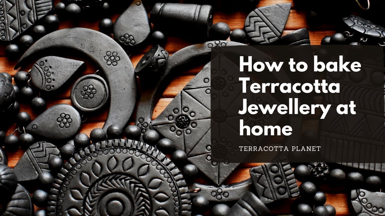 How To Bake Terracotta Jewellery At Home |  Stovetop Kiln Firing