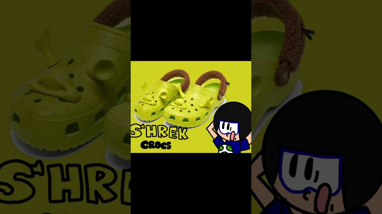 Shrek is Love Crocs #shrek #shrekcrocs #crocs #shrek2 #shrek3 #shrek4