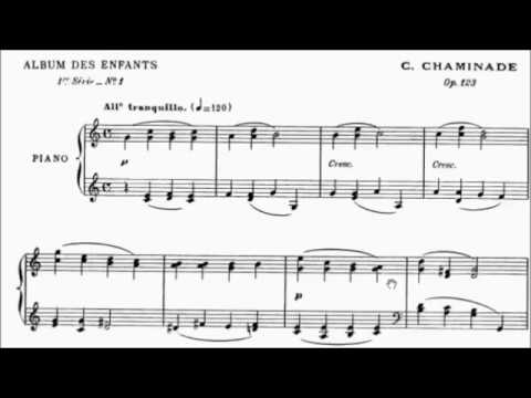 Chaminade Op.123 Album des Enfants Book 1 (Complete)