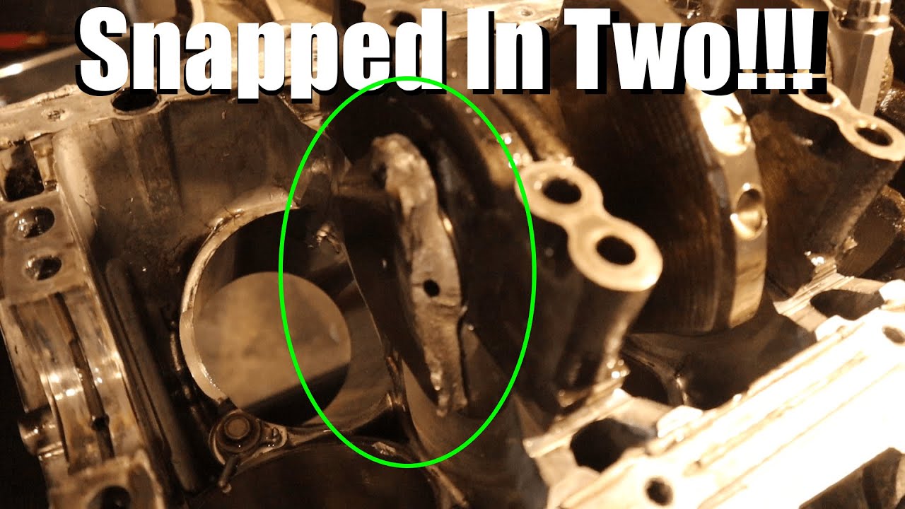 My BUILT VQ35 Broke Again!! *BROKEN CRANKSHAFT* YouTube