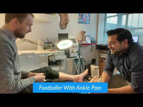 Footballer Foot and Ankle Injuries - Abid Hussain Podiatrist