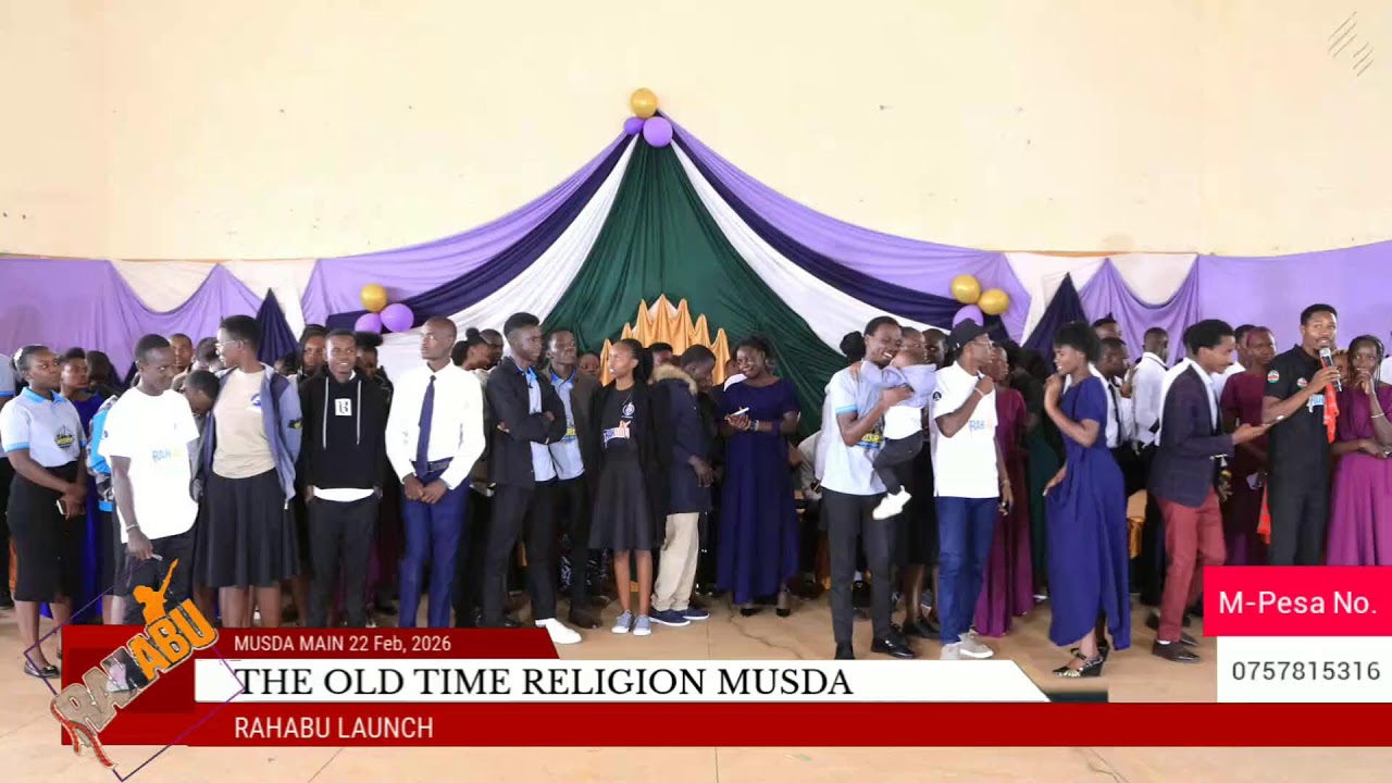 RAHABU ALBUM LAUNCH-THE OTR MINISTRY (MUSDA)