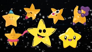 twinkle twinkle little star | English poem for kids | poem | baby sensory video star dance #poem