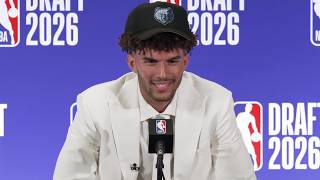 #3 Overall Pick Cam Boozer's 2026 NBA Draft Press Conference