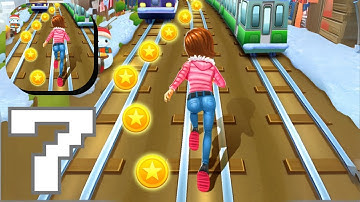 Subway Princess Runner - Gameplay Walkthrough Tutorial Part 7 All Levels Mobile Game (Android, iOs)