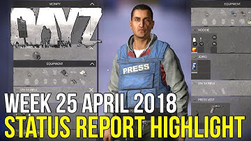0.63 Gameplay, Stress Test Release/Info & More! #DayZ Status Report Highlight 25 April 2018