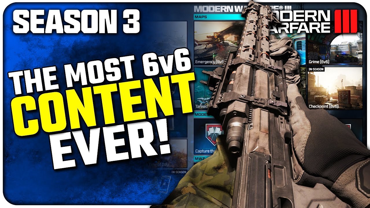 The Biggest 6v6 Season in CoD History?! (Season 3 Content Details