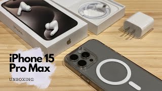 iPhone 15 Pro Max Unboxing