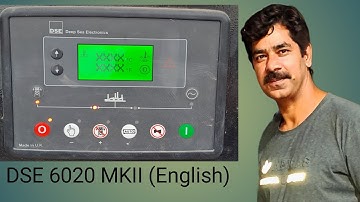 DSE 6020 MKII full detailed vid for all setup points II sensor configurations II DSE 6020 in english