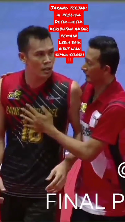 Big Match ‼️Final Proliga Voli Putra Penuh Emosi ‼️ Detik-detik Keributan terjadi #proliga #shorts
