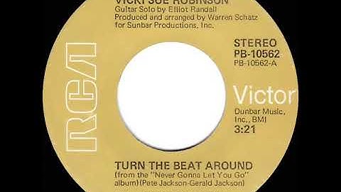 1976 HITS ARCHIVE: Turn The Beat Around - Vicki Sue Robinson (stereo 45 single version)