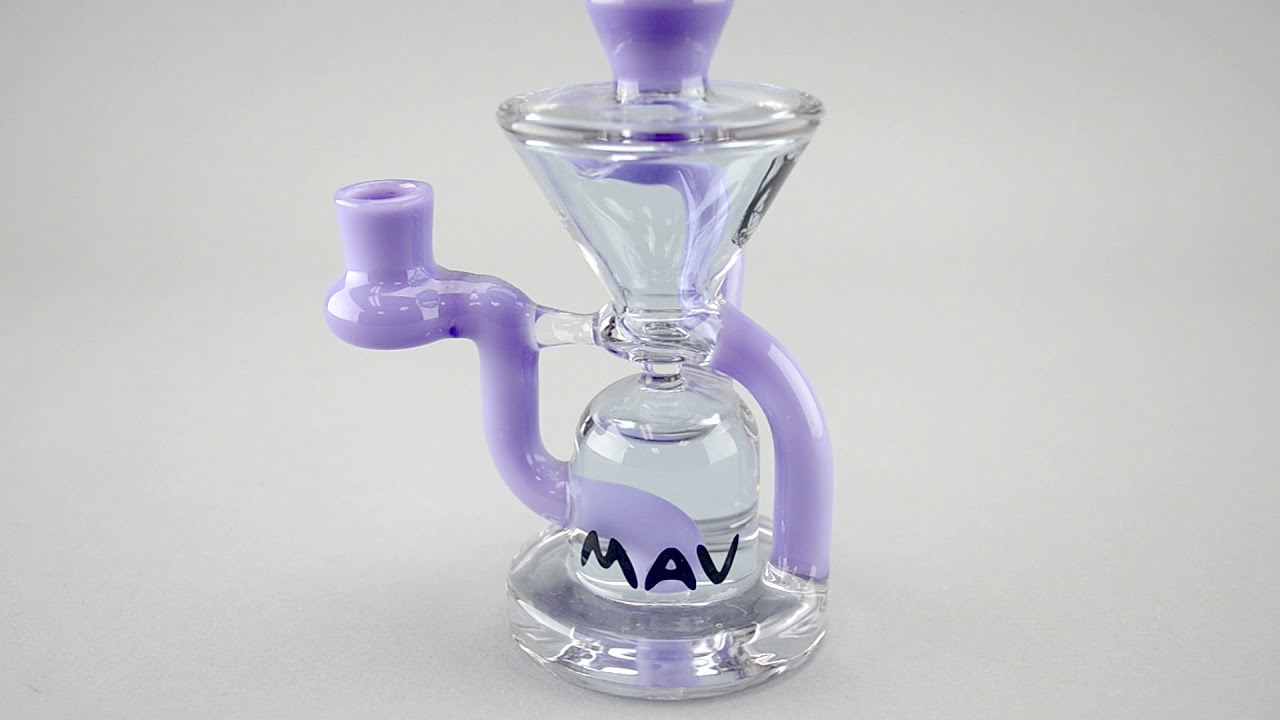Mav Glass Recycler Dab Rig