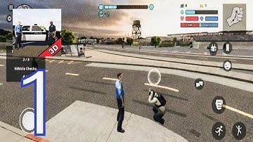 Police Cop Simulator. Gang War Gameplay Walkthrough Part 1 (iOS, Android)