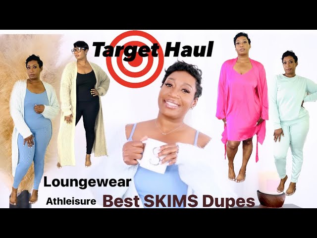 Target Haul: BEST SKIMS DUPES + Cozy Chic Loungewear + Athleisure