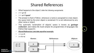 Python Programming 15 Dynamic typing model in python