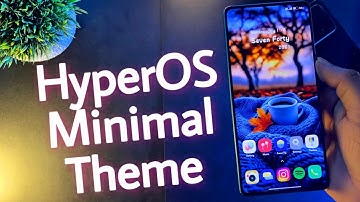 HyperOS Minimal Theme For Any Xiaomi Devices | New System Ui | #hyperos
