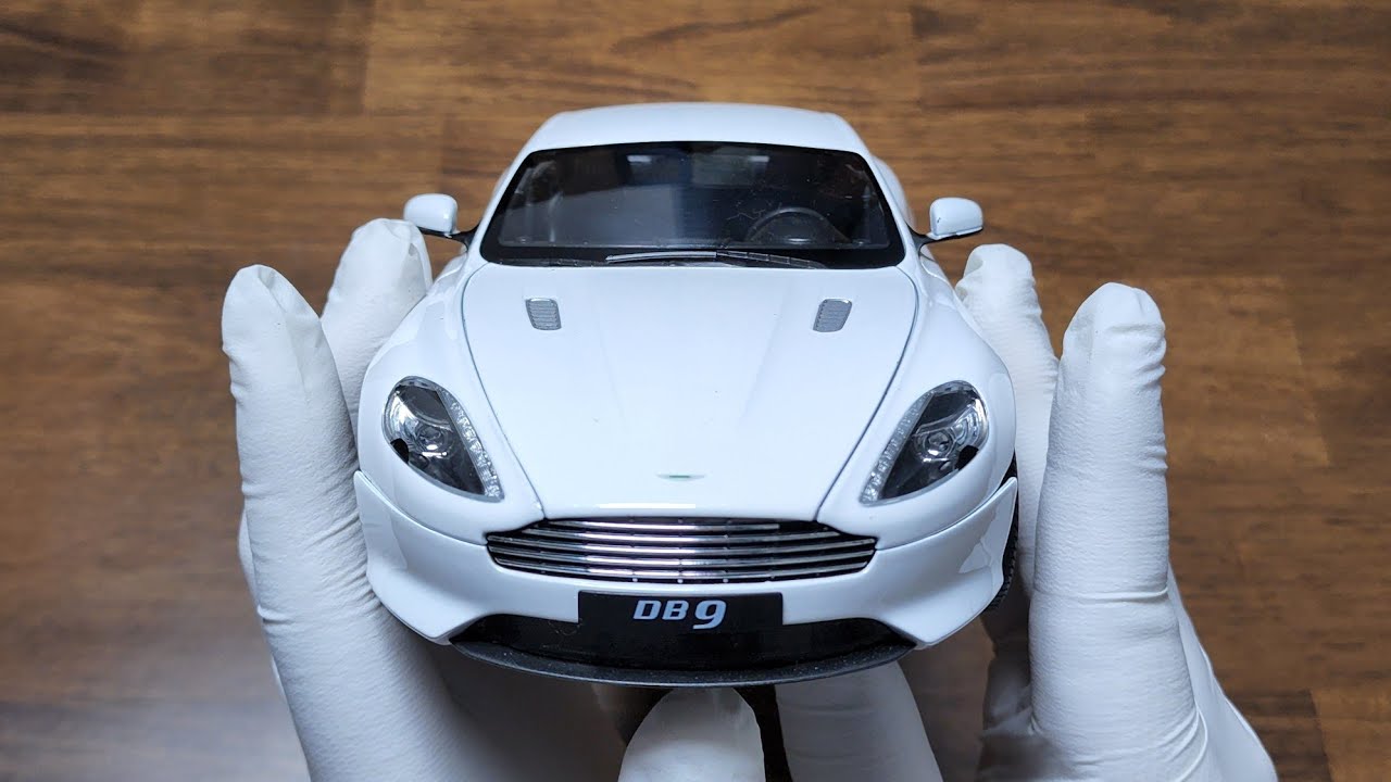 No179 ミニカー1/18 Aston Martin DB9 Coupe 1:18 Diecast model car/Aston Martin DB9 Coupe review