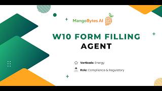 W-10 Form Filling Agent Demo | AI Automation for Energy
