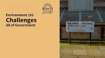 Challenges - All of Government | Environment 101 | CSEN