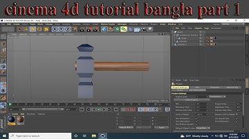 cinema4d bangla tuterial part 1