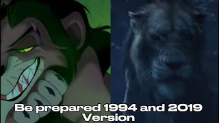 The Lion King (1994/2019) Be Prepared | Read description