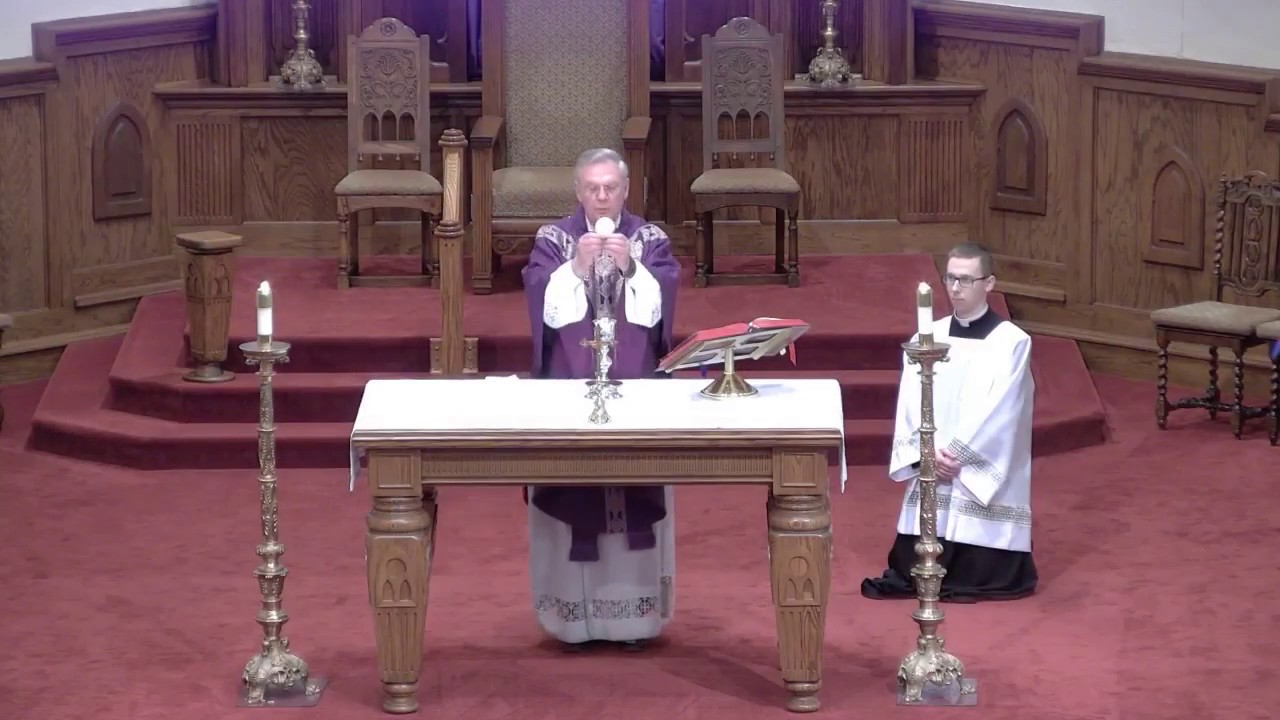 28 March Daily Mass from Nativity BVM Cathedral, Biloxi, MS YouTube