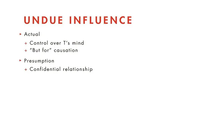 Wills, Trusts, and Estates Law tutorial: Testamentary Capacity | quimbee.com