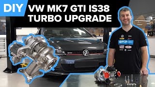 Mk7 Volkswagen GTI IS38 Turbo Upgrade DIY (Audi A3, S3, VW Golf R & More)