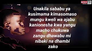 Mbosso mtaalam official lyrics