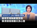 臺南風颱災情