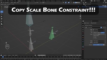 Copy Scale Bone Constraint Blender