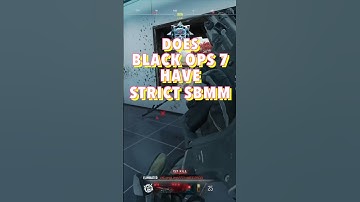 Does Black Ops 7 Have Strict SBMM? #shorts