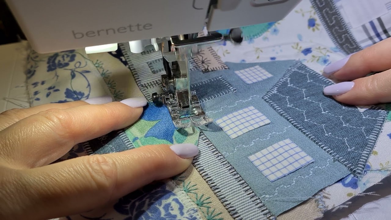 Аппликация из ткани