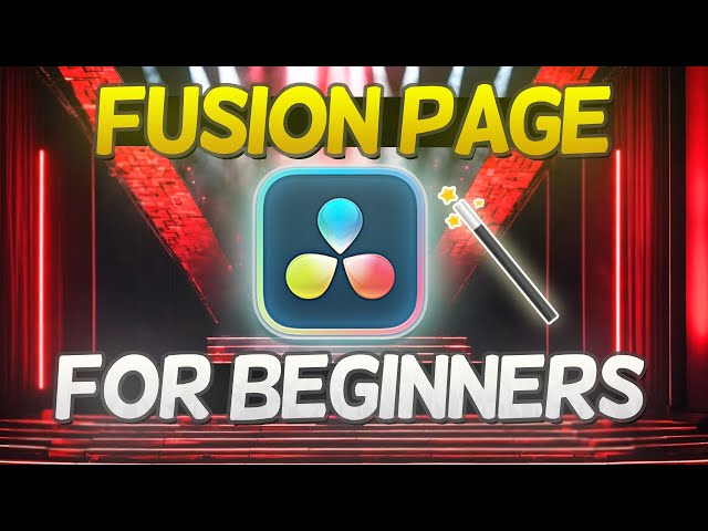 LEARN FUSION PAGE: Tutorial For Beginners - DaVinci Resolve class=