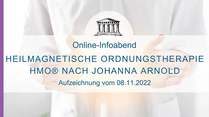 Heilmagnetische Ordnungstherapie HMO nach Johanna ...