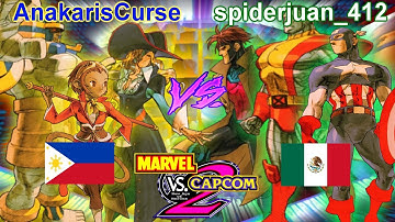Marvel vs Capcom 2: New Age of Heroes - AnakarisCurse vs spiderjuan_412