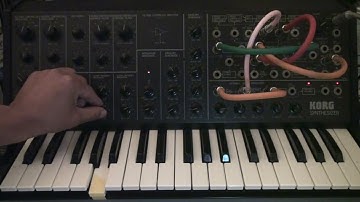 Korg MS-20 mystery subway loop #korgms20